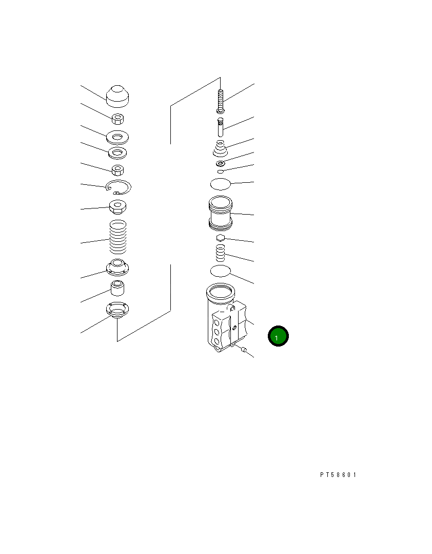 Корпус, в сборе 234-44-22320 Komatsu