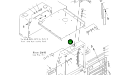 Капот 23D-54-13211 Komatsu