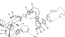 Прокладка 205-01-84150 Komatsu