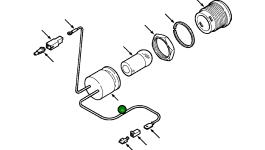 Основание освещения 1151 976 C1 Komatsu