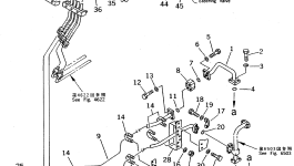 Кронштейн 569-61-64540 Komatsu