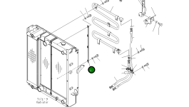 Кронштейн 419-14-31320 Komatsu