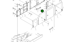 Лист 209-54-78461 Komatsu