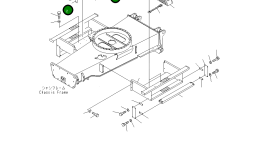 Кронштейн 20E-54-K2430 Komatsu