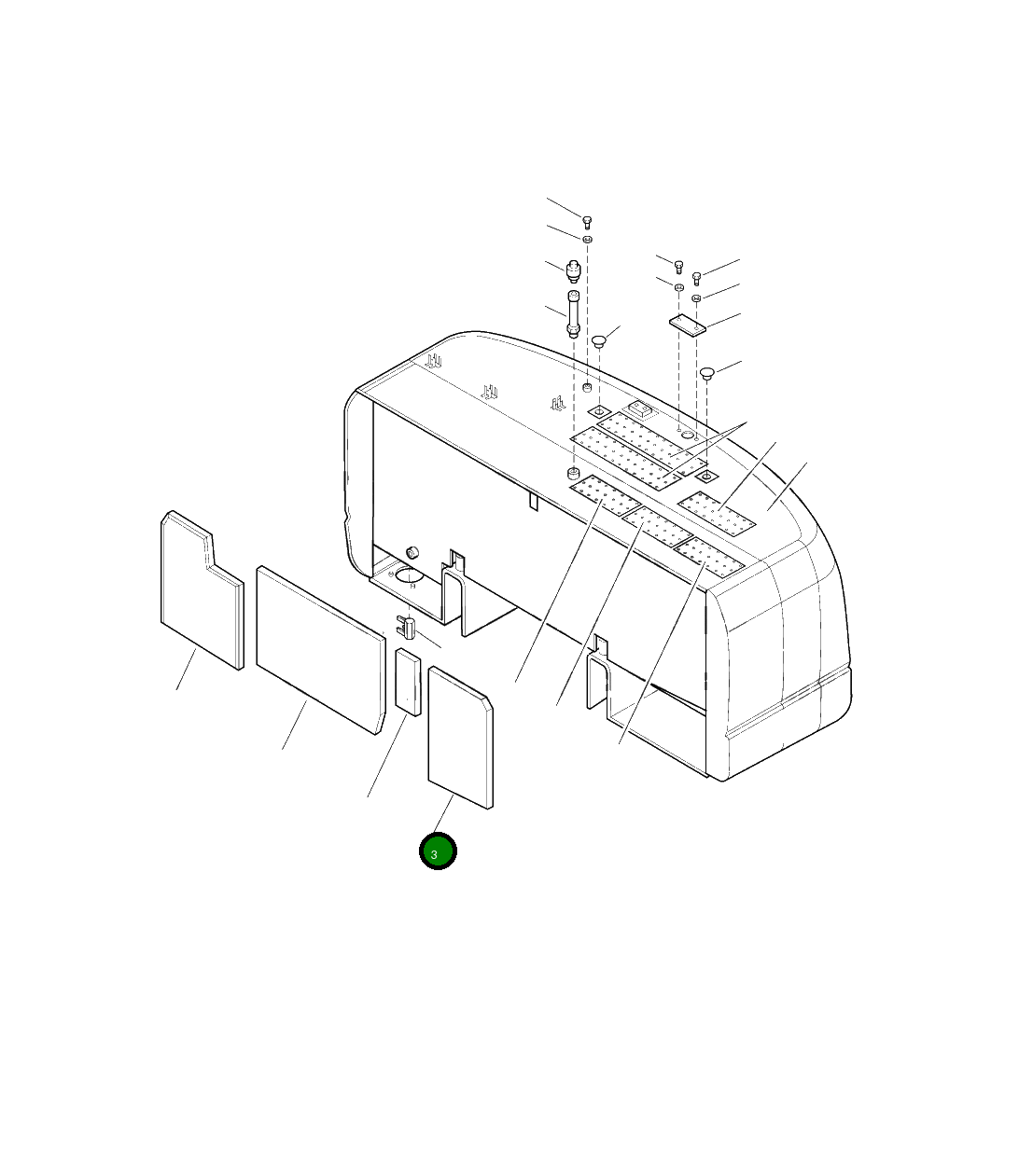 Лист 206-46-A5160 Komatsu