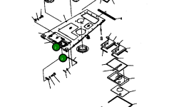 Лист 124-54-64240 Komatsu