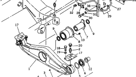 Палец 195-50-23240 Komatsu