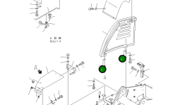 Кронштейн 21J-54-12191 Komatsu
