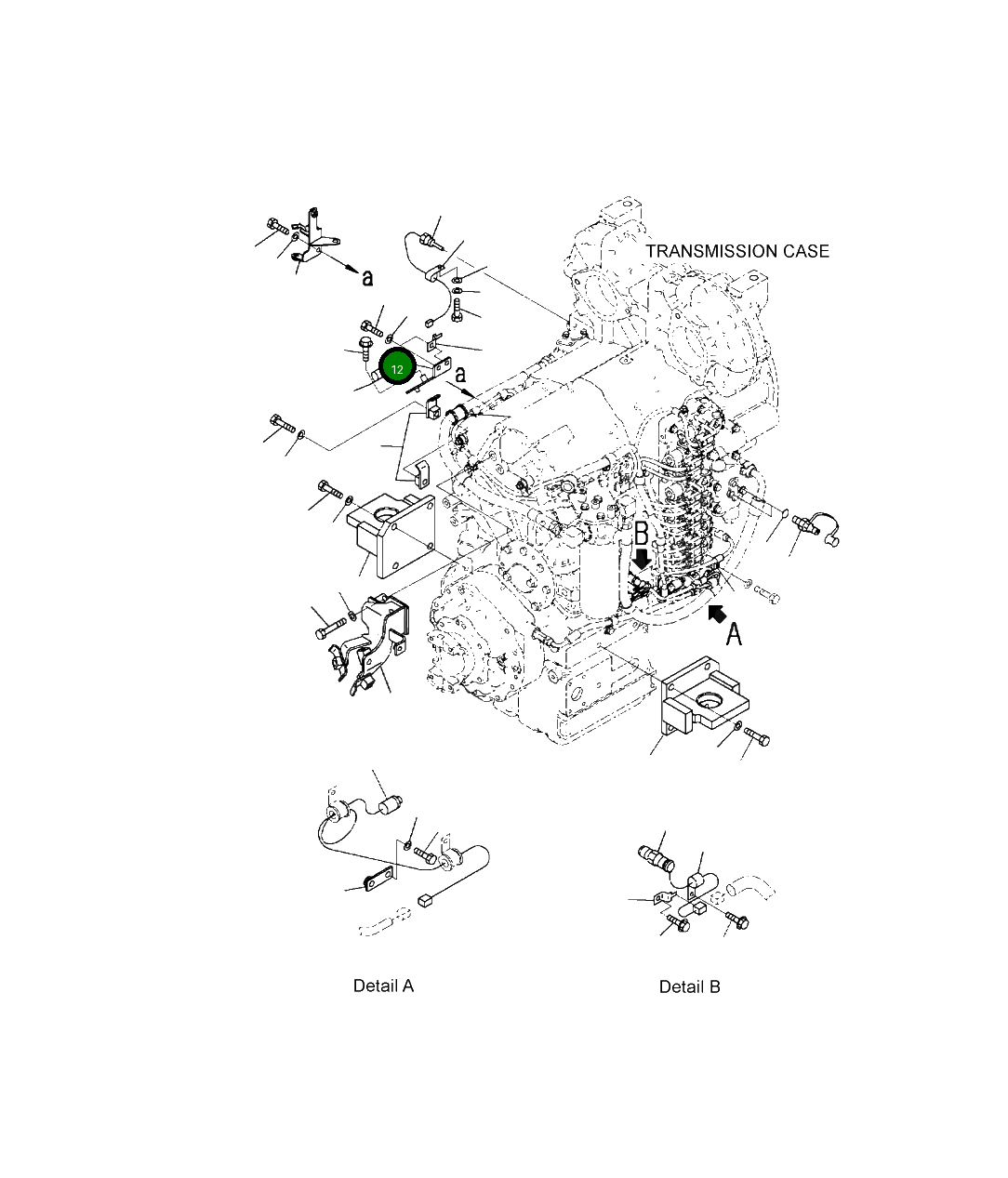 Кронштейн 424-62-43571 Komatsu