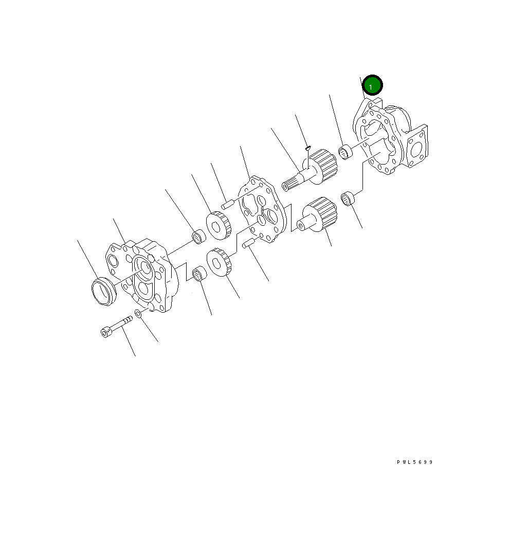 Корпус 705-89-00060 Komatsu