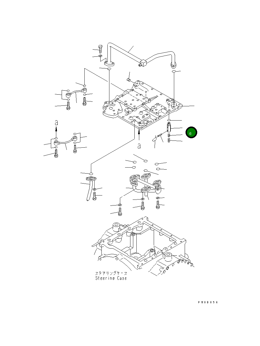 Корпус 14X-22-16160 Komatsu