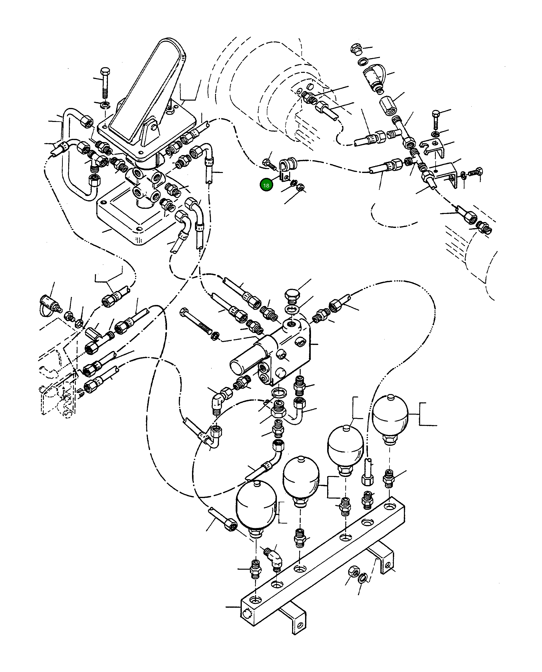 Клипса 1444660X1 Komatsu