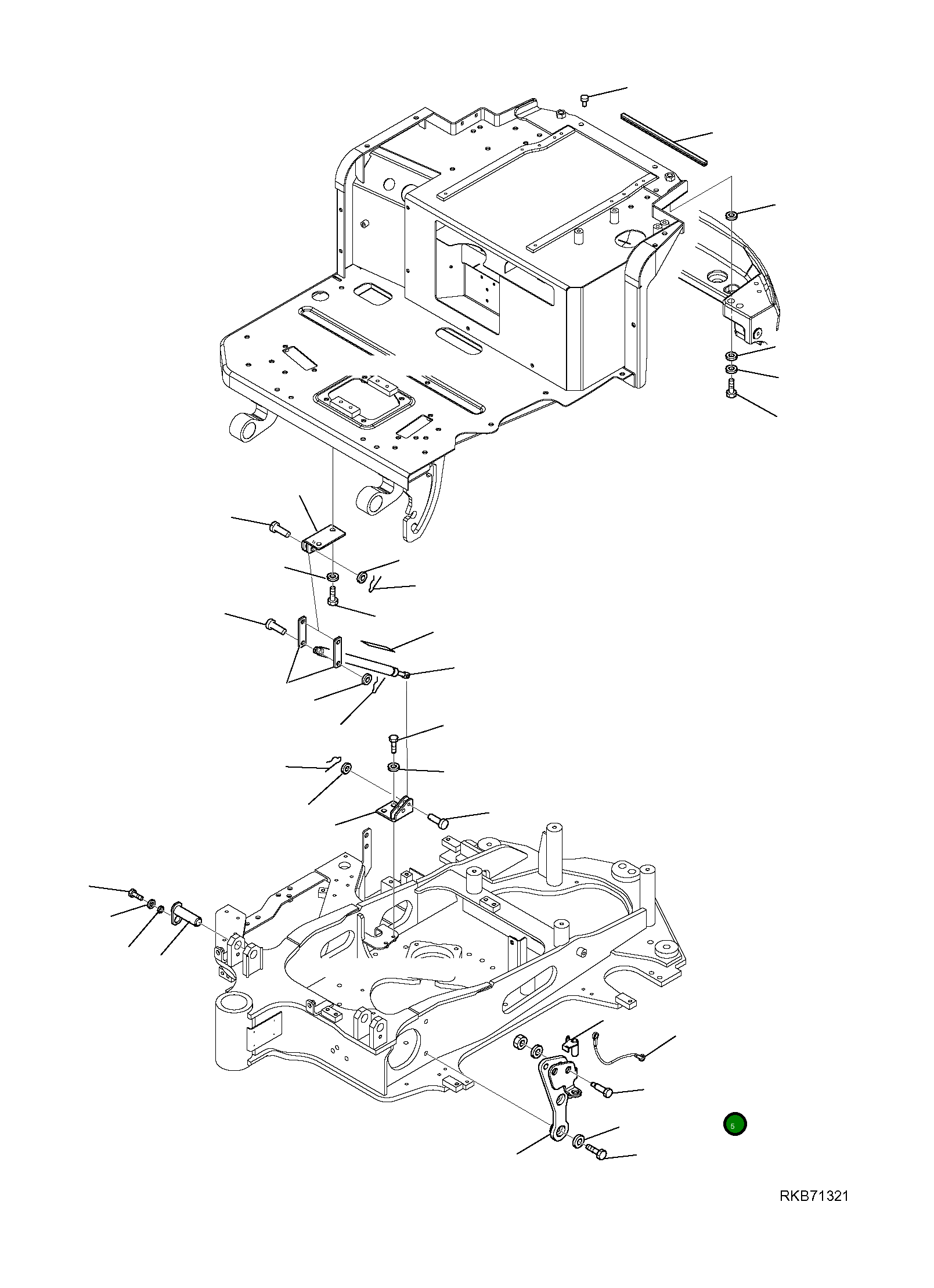 Палец 22L-09-R8130 Komatsu
