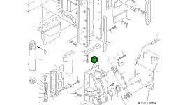 Кронштейн 26A-70-13131 Komatsu