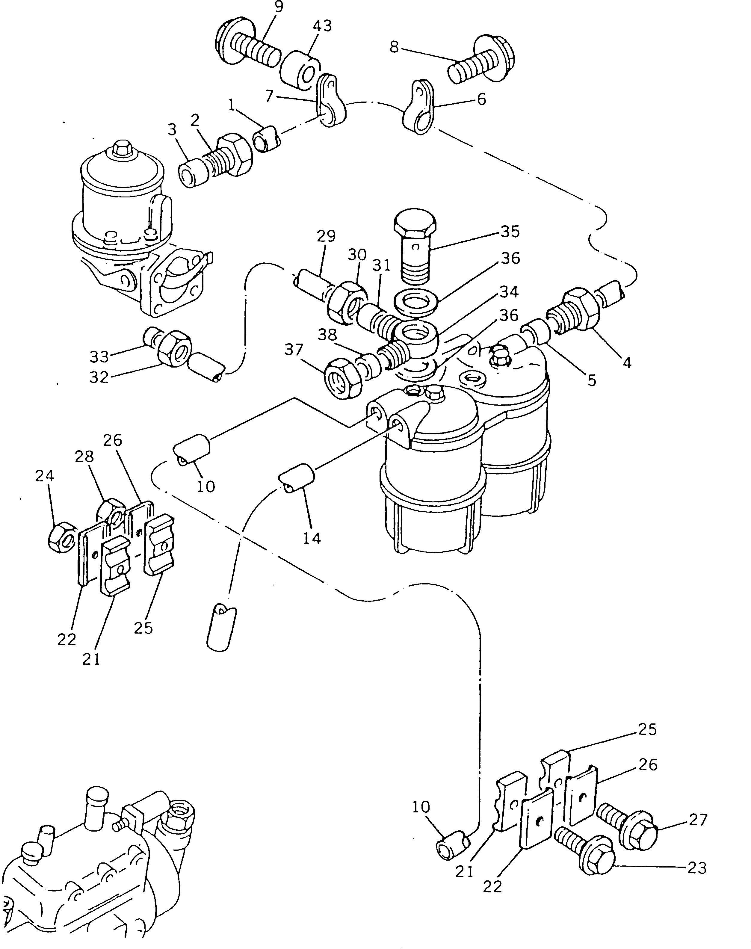 Клипса PK36568153 Komatsu