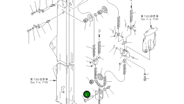 Палец 22S-71-13250 Komatsu
