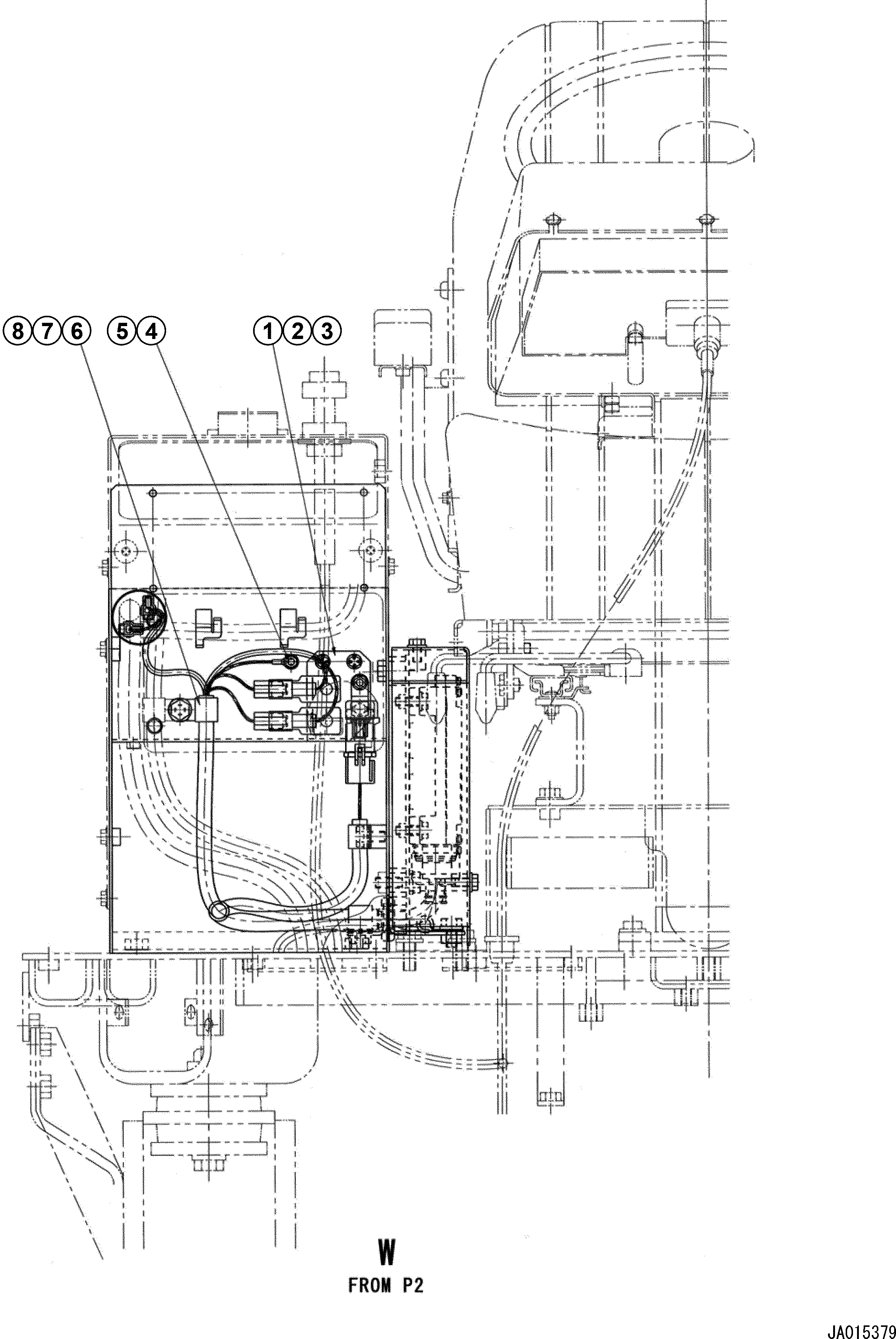 Кронштейн 419-06-26140 Komatsu