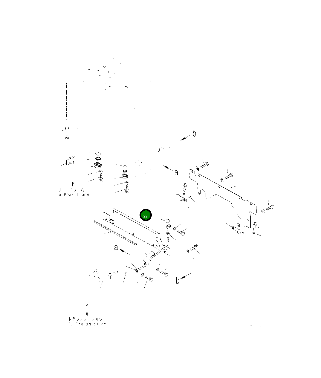 Кронштейн 425-54-51451 Komatsu