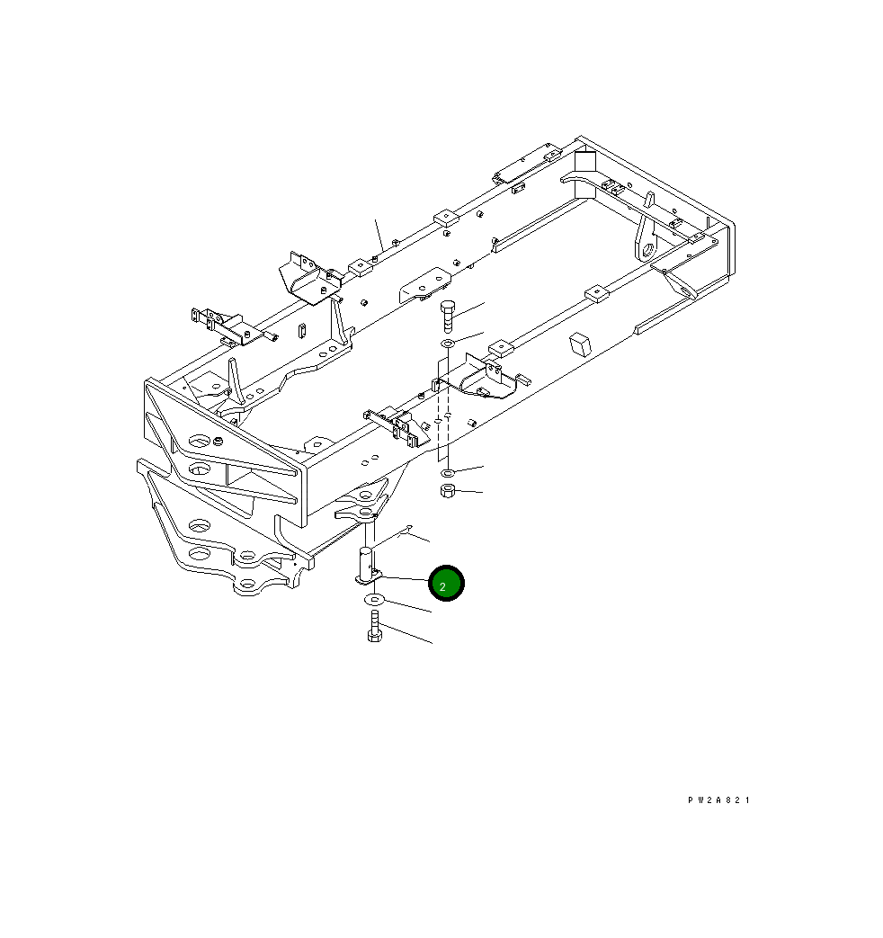 Палец 23B-46-31381 Komatsu