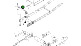 Кронштейн 8233-75-3430 Komatsu