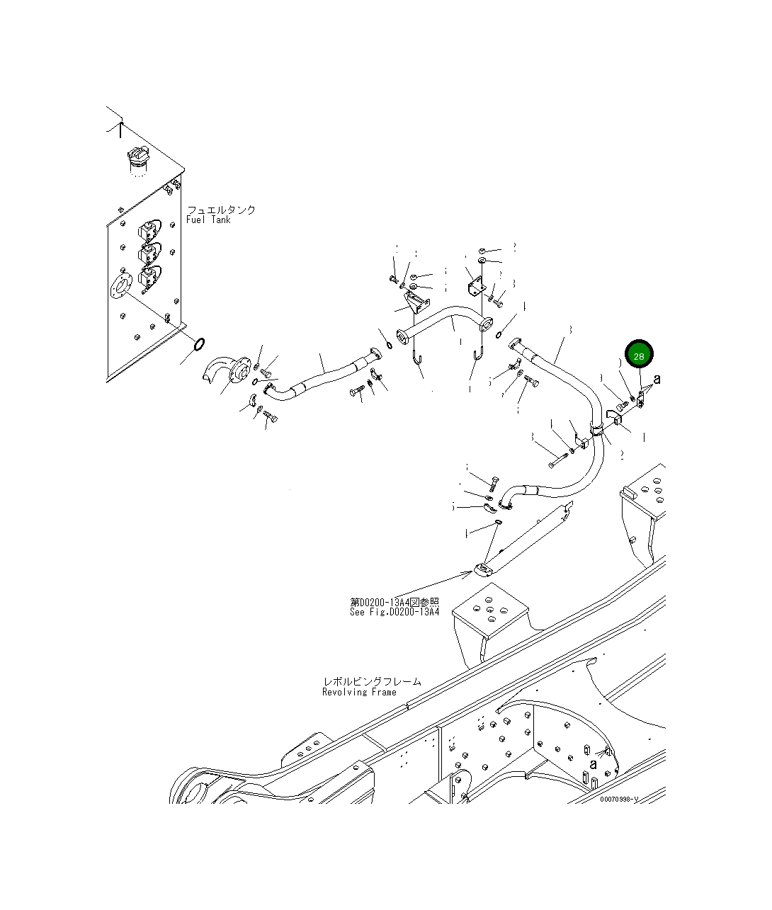 Кронштейн 21T-04-32431 Komatsu