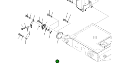 Кронштейн 561-89-87390 Komatsu