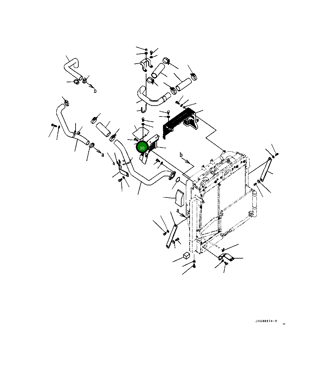 Кронштейн 20Y-03-45130 Komatsu