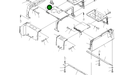 Кронштейн 209-54-42711 Komatsu