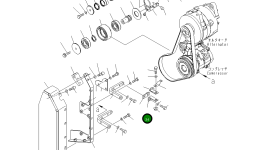 Кронштейн 6934-71-5830 Komatsu