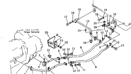 Трубка 423-16-11180 Komatsu