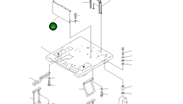 Кронштейн 23B-809-5110 Komatsu
