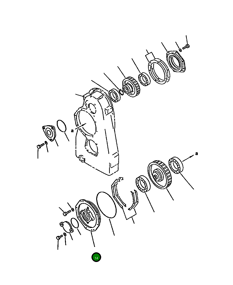 Клетка 421-15-13154 Komatsu