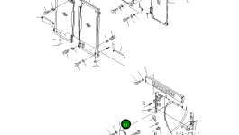 Кронштейн 154-54-74590 Komatsu