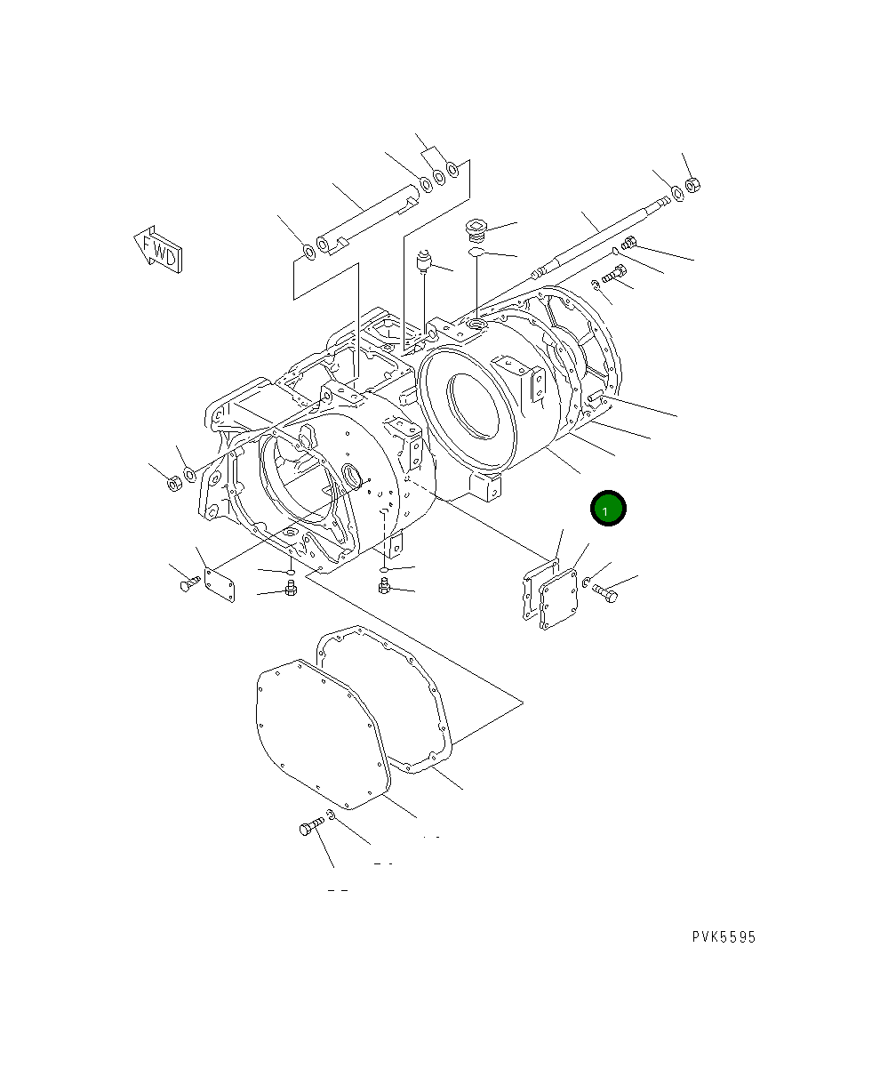 Корпус 101-Z61-1913 Komatsu