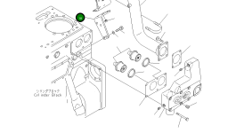 Кронштейн 6240-61-6770 Komatsu