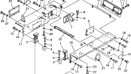 Кронштейн 144-54-83270 Komatsu