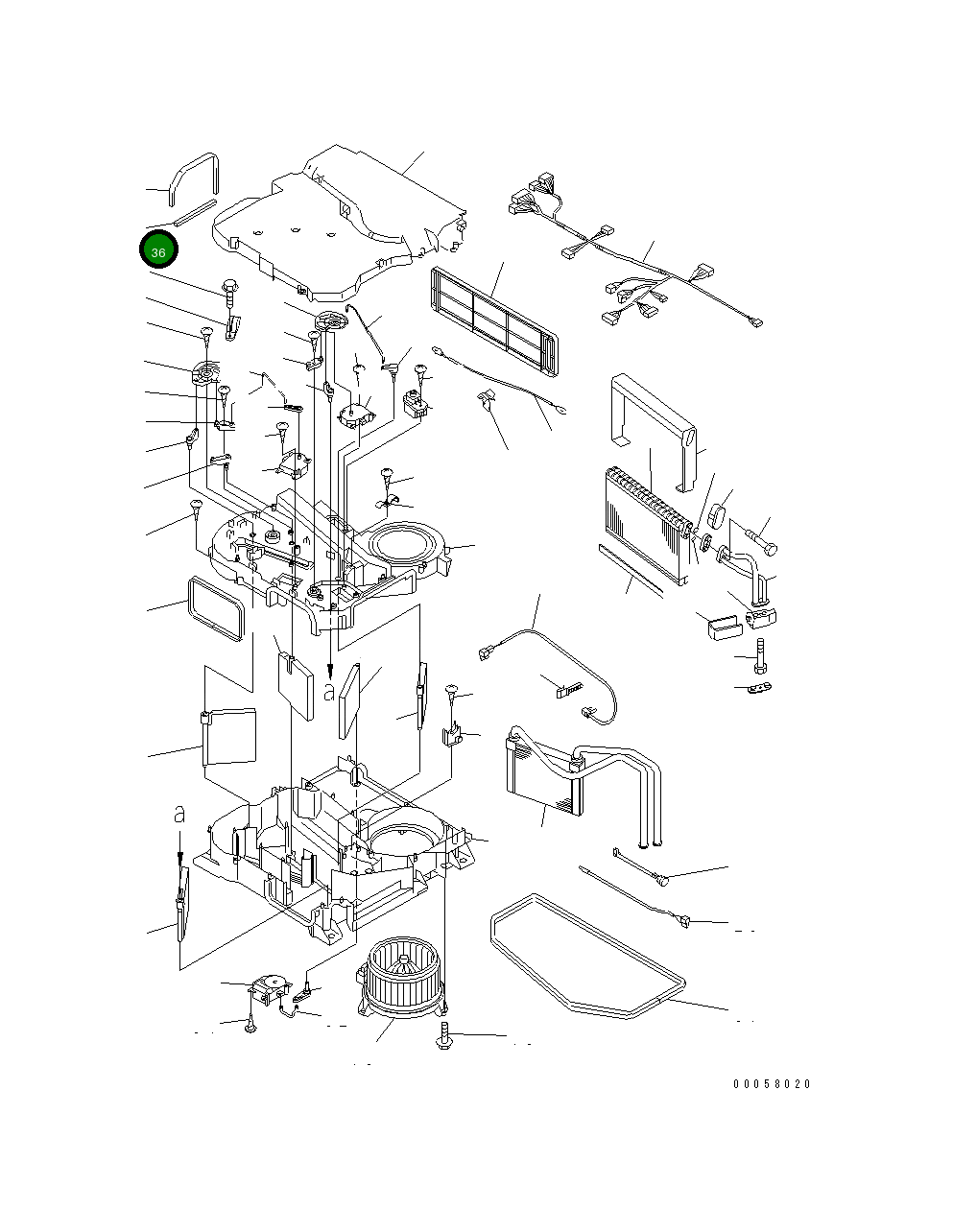 Набивка ND146687-6370 Komatsu