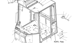 Кронштейн 419-56-H1E00 Komatsu