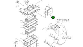 Кронштейн 198-03-61793 Komatsu