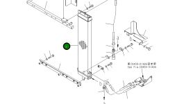 Масляный радиатор 17A-03-23341 Komatsu