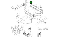 Лист 427-54-24551 Komatsu
