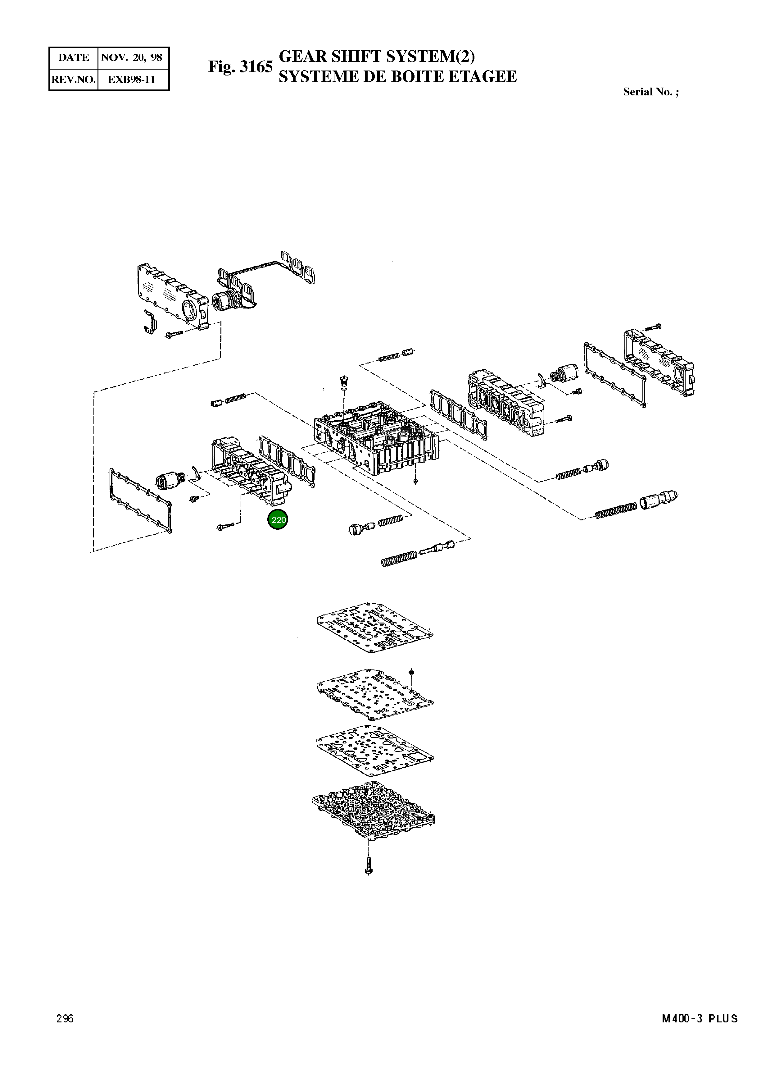 Корпус 4656 306 052 Komatsu