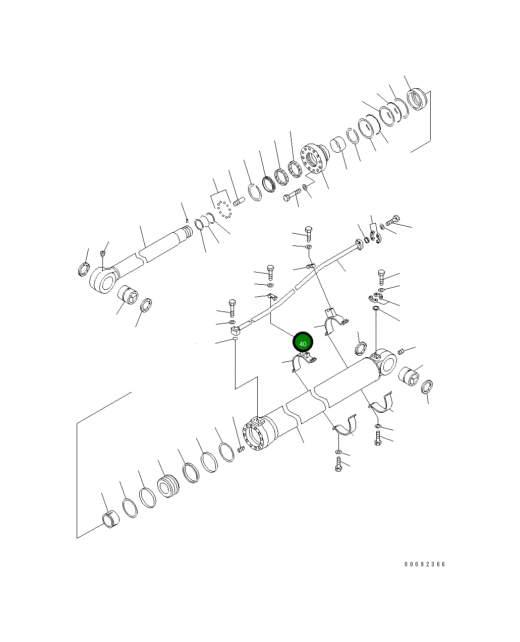Кронштейн 707-88-50890 Komatsu