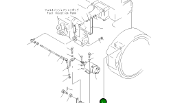 Кронштейн 6144-81-9110 Komatsu