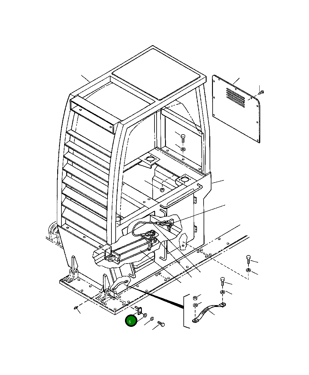 Палец 206-46-A1760 Komatsu
