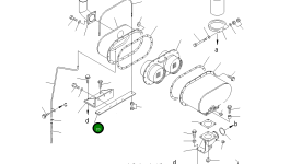 Кронштейн 6221-11-5720 Komatsu