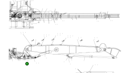 Опора 197-00022 Komatsu