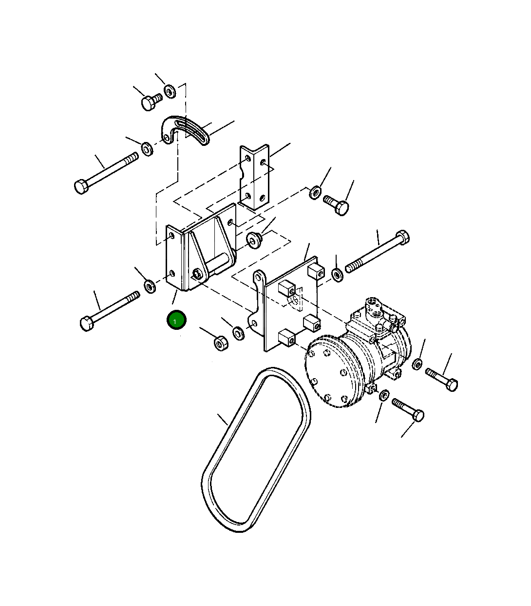 Кронштейн 426-S62-2310 Komatsu