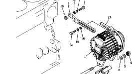 Кронштейн 6686-24-6310 Komatsu