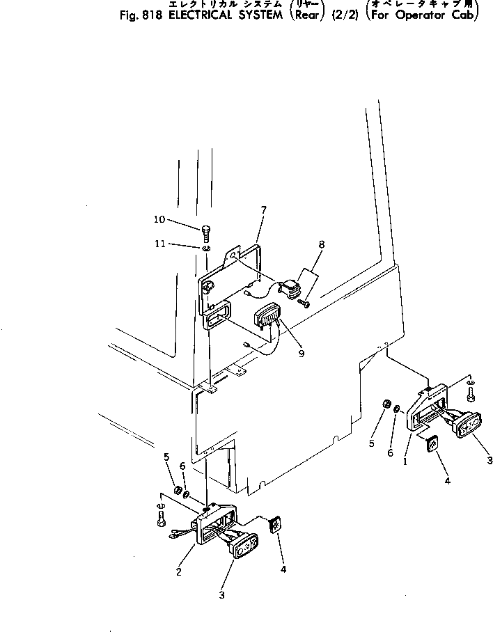 Кронштейн 362-860-1190 Komatsu